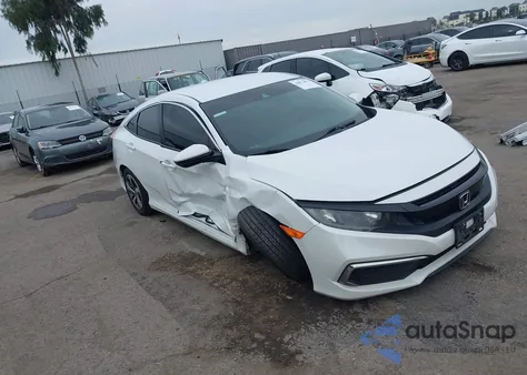 2020 Honda Civic Lx из США, поврежденный, VIN 2HGFC2F61LH577582